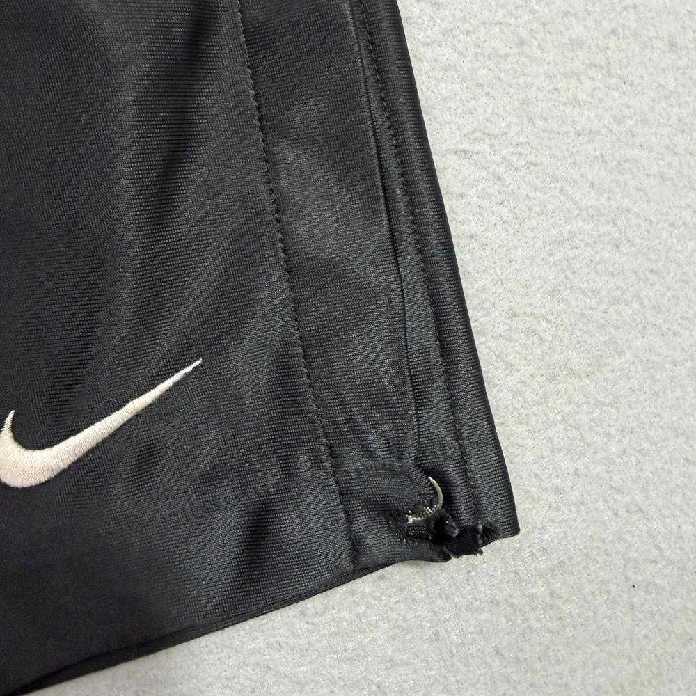 Vintage Nike Pants Medium Black Tear Away Snap Button Track Pants 90s Sports